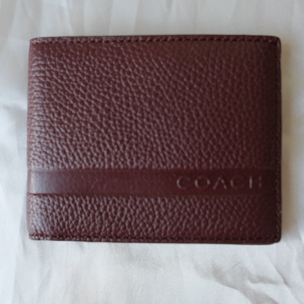 NWT Vintage Coach Brown Wallet
